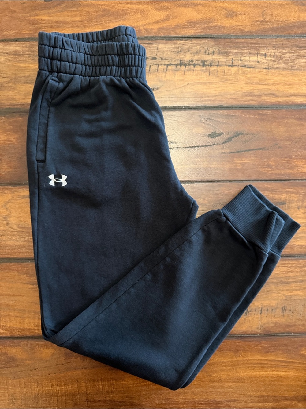 Under Armour Black Jogger Sweatpants With Pockets